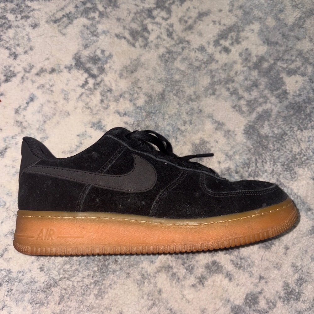 Nike Air Force Sneakers with Tan Sole